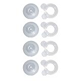 Set of 4 Comforter Duvet Donuts. Prevent Bunching & Shifting of Comforters and Duvets, Keep Comforter Corners in Place. Fits All Sizes/types of Duvets and Comforters Without Harming Fabric.