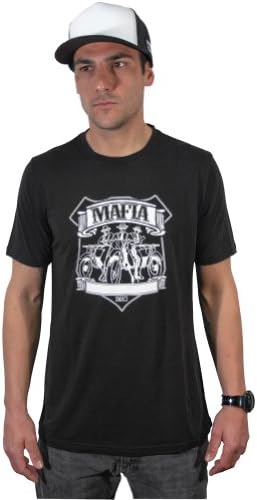 Mafia Moto Crew OG Men's Short-Sleeve Casual Wear Shirt - Black / Medium