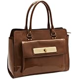 Orla Kiely Patent Leather Ella Shoulder Bag