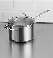 20cm Stainless Steel Saucepan