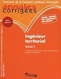 Image de Ingénieur territorial : Volume 2 : Prévention et gestion des risques-Informatique-Catégorie A