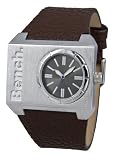 Bench Gents Black Dial Brown Strap Watch