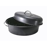 Metro 23 Pound Nonstick Steel Oval Roaster #1341