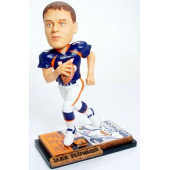 Denver Broncos Jake Plummer Ticket Base Forever Collectibles Bobble Head (Quantity of 1)