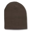 Solid Blank Short Beanie Cap - (Many Colors Available)