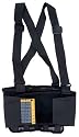 Decade 3333 Basic Back Support, Black, Large