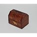 Incense box Small 8 cm with brass inlay of Elephant