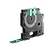 DYMO Industrial Labels for DYMO Industrial Rhino Label Makers, White on Green, 1/2