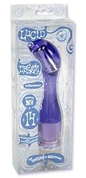 Doc Johnson Lucid Dream 14 Multi-Speed, Waterproof G-Spot Vibrator, Twist-bottom Control, Purple