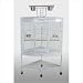 Small Corner Bird Cage in White