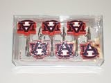 NCAA Auburn Tigers Shower Curtain Hook Set