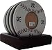 Steiner Sports New York Yankees Baseball with Logo Coasters (Set of 4)