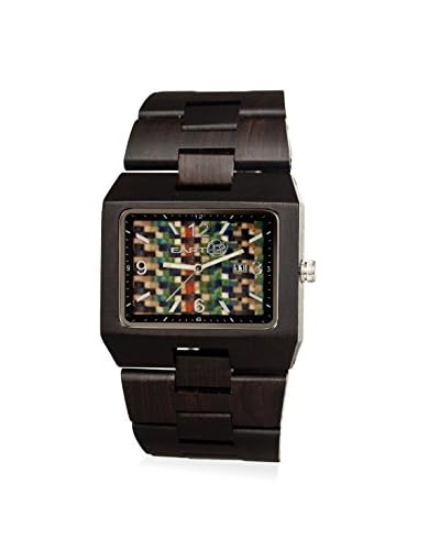 Earth Women’s ETHEW1206 Rhizomes Dark Brown/Multicolor Wood Watch