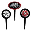 Fast & Fury Birthday Cupcake Picks - Set of 12