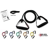Ripcords Exercise Resistance Bands - Black Sniper Edition 6-pack Exercise Fitness Equipmentby Ripcords