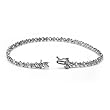 0.25 CTW I1-I2 Color H-I Diamonds Gold Bracelet
