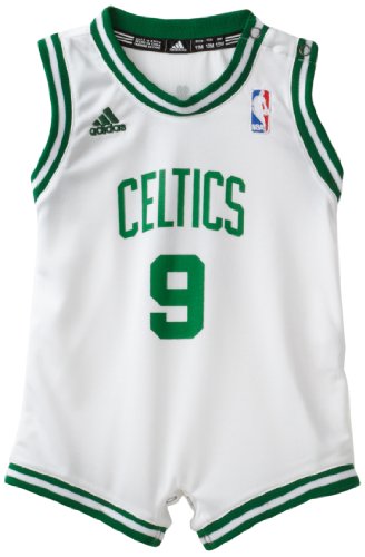 NBA Infant Boston Celtics Rajon Rondo Home Onesie Jersey - R22Uqccx (White, 12 Months)