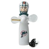 Miami Dolphins NFL Light-Up Spinning Hand Held Fan (7-inch)