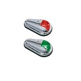 Seachoice 05131 Red and Green CPB Vertical Mount Sidelights