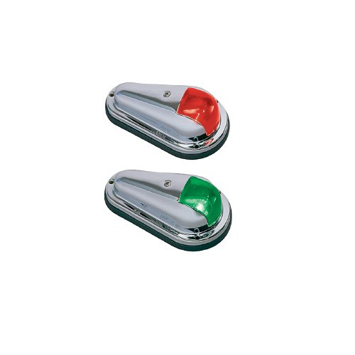 Seachoice 05131 Red and Green CPB Vertical Mount Sidelights