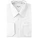Berlioni Men's Dress Shirt, Convertible French Cuffs, 34/35 Sleeve, White, 2X-Large