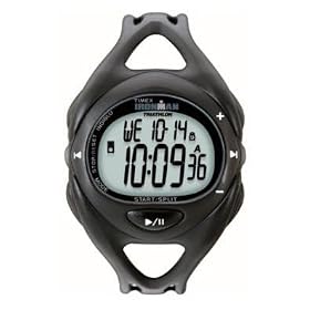 Timex Unisex Black/Silver Ironman Sleek iControl Resin Strap Watch #T5K051