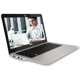 MSI X340-023US 13.4-Inch Laptop - Silver