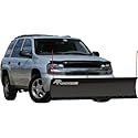 SnowBear Personal Snowplow - 82in., Black Powder-Coat, For Trucks & SUVs, Model# 12210