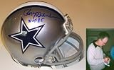 Roger Staubach Signed Riddell Cowboys Mini Helmet