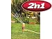 Hozelock 2335 Aquastorm 2in1 3600 Spike Sprinkler