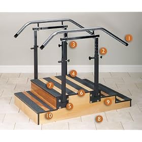 41j WzKTsjL. SL500 AA280  Adjustable small staircase 36 CLINTON SELECT SERIES STAIRCASES For Physical Therapy   Exercise Equipment   Fitness Item# 4 6500 36