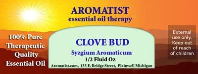 Clove Bud Essential Oil - 1/2 oz