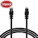 GearIT Cat 6 Ethernet Cable 14 ft (10-Pack) - Cat6 Patch Cable, Cat 6 Patch Cable, Cat6 Cable, Cat 6 Cable, Cat6 Ethernet Cable, Network Cable, Internet Cable - Black 14 Feet