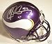 Chad Greenway Autographed/Hand Signed Minnesota Vikings Riddell Mini Helmet