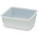 San Jamar B432 1qt Condiment Tray Insert, 5-7/8" Height x 2-3/4" Width x 5-1/2" Depth (Pack of 12)