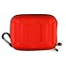 Red Carrying Case for Garmin Nuvi 3.5-Inch GPS 200 205 250 255 260 265 265T 270 275T 300 310 350 360 370 1200 1250 1260T 2200 2250 2250LT