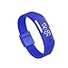 Bolayu Mens Womens Rubber LED Sports Waterproof Watch Bracelet Digital Wrist Watch Blue