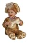 Noahs Ark Infant Precious Puppy Plush Costume (See details for Mftr. Changes) Includes RATTLE