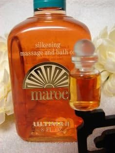 Rare Maroc by Ultima II 8 oz Silkening Massage and Bath Oil New