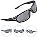 Duduma Polarized Sports Sunglasses for Running Cycling Fishing Golf Tr636 Flexible Superlight Frame