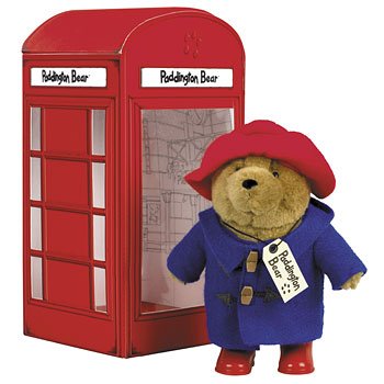 Childrens Toyshop  Toys : Tourist Paddington In A Phone Box