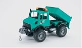 MB Unimog with loading platform and winch