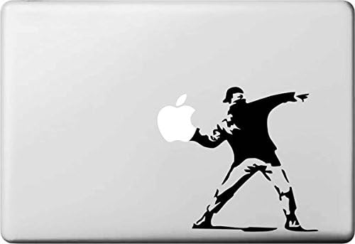 Beon Global-Bansky Throws Apple Laptop Sticker MacBook 13'' Tablet Vivid Vinyl Graphic Decal