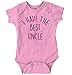 I Have The Best Uncle | Cute Nephew Niece Love Family Romper Bodysuit