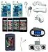 14-piece FULL ACCESSORY BUNDLE SET for Apple iPod Touch 2nd Gen: iPod Touch 2nd Gen Black Leather Case + silicone skin cases + USB CAR Charger