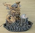 Flying Dragon Water Fountain with Crystal Ball