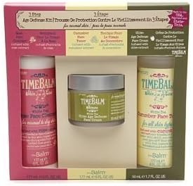 theBalm timeBalm Skincare 3 Step Age Defense Kit For Normal Skin, 1 ea
