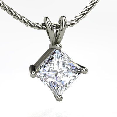 Click here for Princess Diamond Necklace in Platinum prices