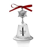 Wallace Grande Baroque Silver Plated 2011 Bell Ornament, 17th Edition