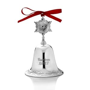 #!Cheap Wallace Grande Baroque Silver Plated 2011 Bell Ornament, 17th Edition